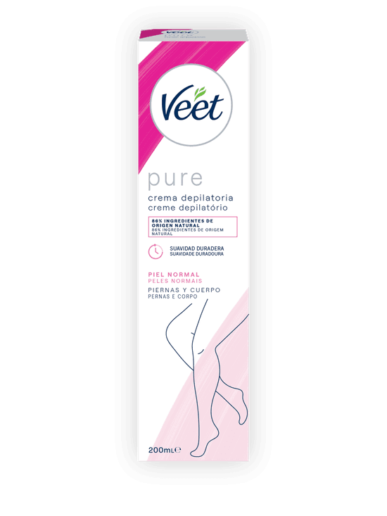 Veet Pure Creme Depilatório – Peles Normais