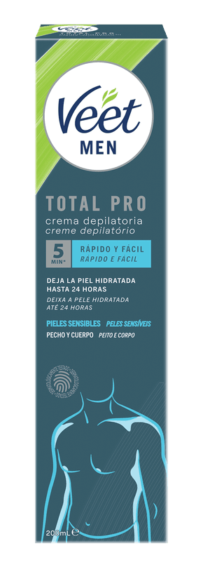 Veet Men Creme Depilatório - Peles Sensíveis