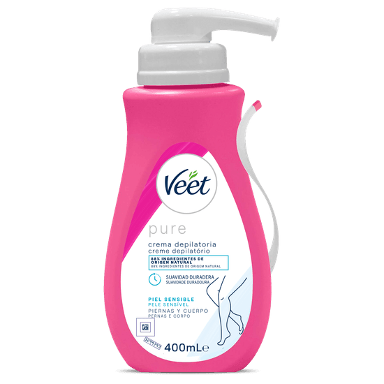 Veet Pure Creme Depilatório – Peles Sensíveis 400ml