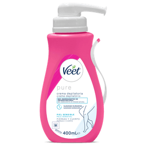Veet Pure Creme Depilatório – Peles Sensíveis 400ml