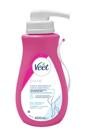 Veet Pure Creme Depilatório – Peles Sensíveis 400ml