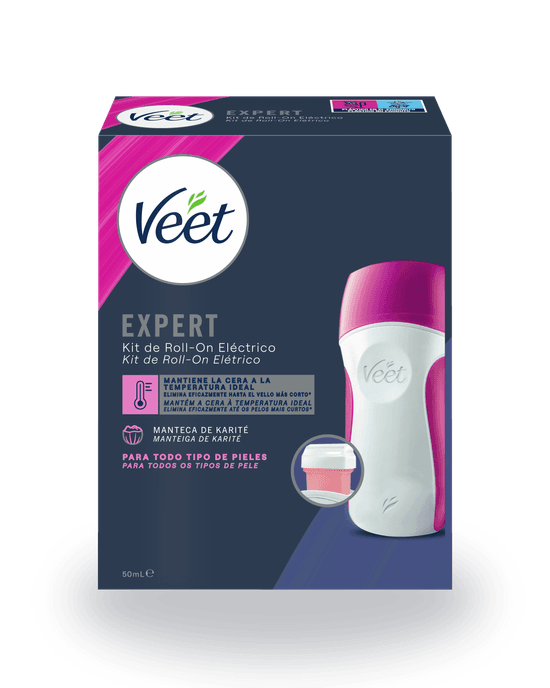 Veet Expert Kit de Roll-On Elétrico