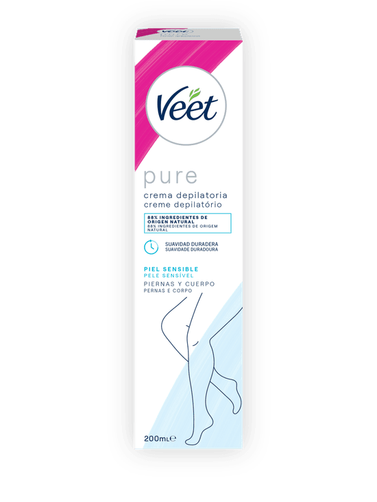 Veet Pure Creme Depilatório – Peles Sensíveis