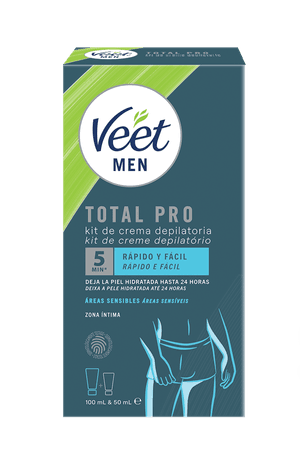 Veet Men Kit de Depilação Zonas Íntimas