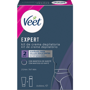 Veet Expert Kit de Depilação de Zona Íntima