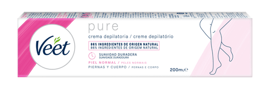 Veet Pure Creme Depilatório – Peles Normais