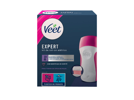 Veet Expert Kit de Roll-On Elétrico